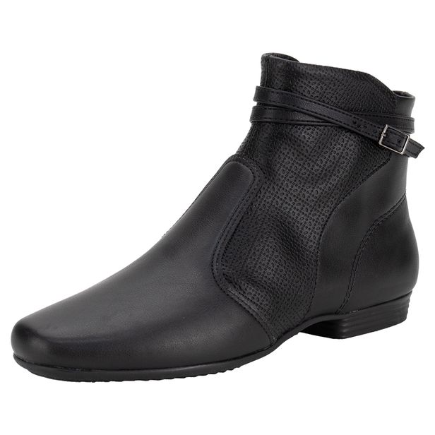 Bota Feminina Cano Baixo Piccadilly 250241 PRETO 34
