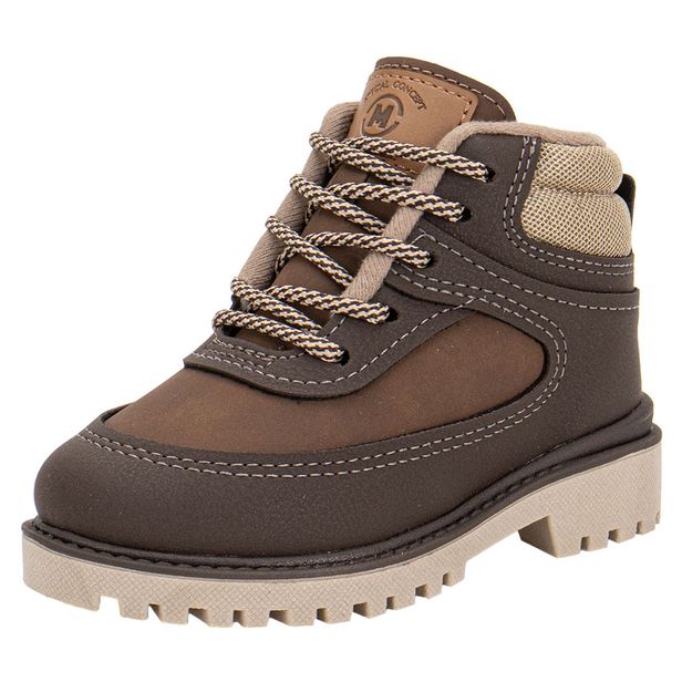 Bota Infantil Masculina Molekinho 2144233 CAFÉ 19