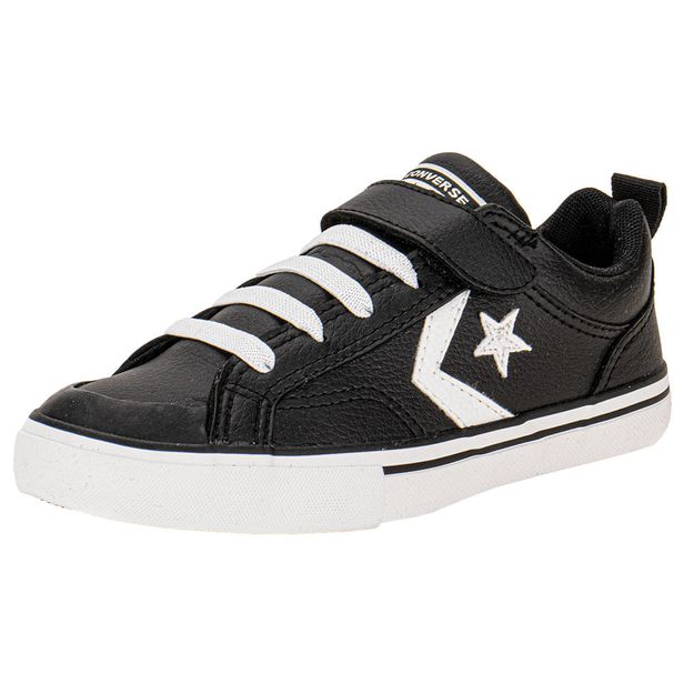 Tênis Infantil Pro Blaze Strap Converse All Star CK1165 PRETO/BRANCO 32