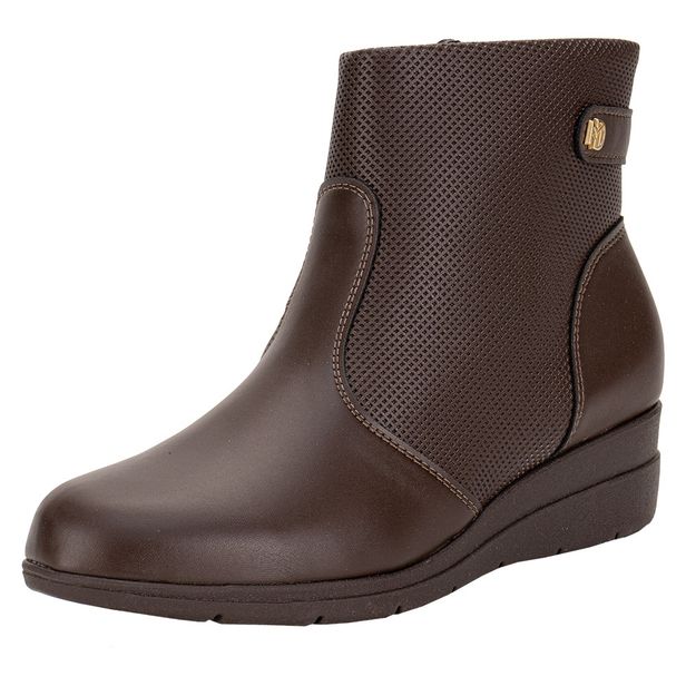 Bota Feminina Cano Baixo Modare 7085100 CAFÉ 34