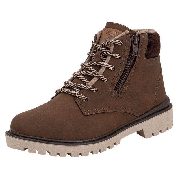 Bota Infantil Masculina Molekinho 2817126 CAFÉ 27
