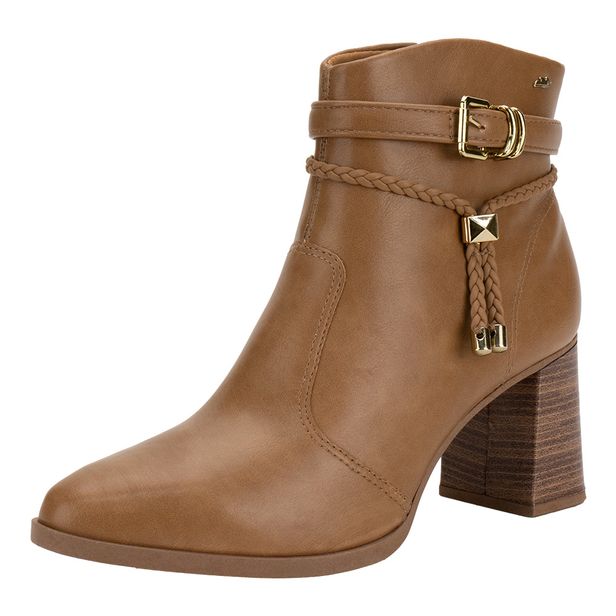 Bota Feminina Cano Baixo Dakota DA781 CAMEL 34