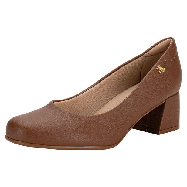 Sapato Feminino Salto Grosso Modare - 7373100 CHOCOLATE 34