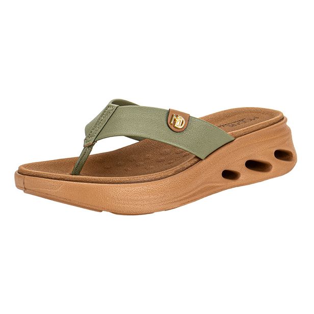 Tamanco Feminino Flat Modare 7215101 VERDE 35