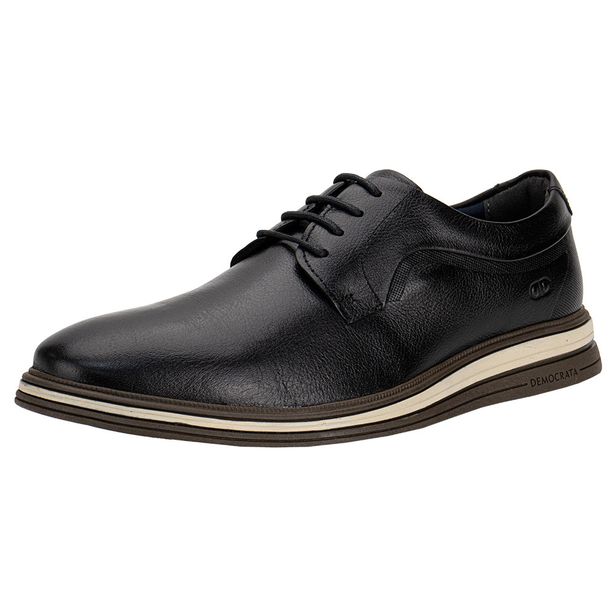 Sapato Masculino Hi-Soft 32 Dune Democrata 298201 PRETO 38