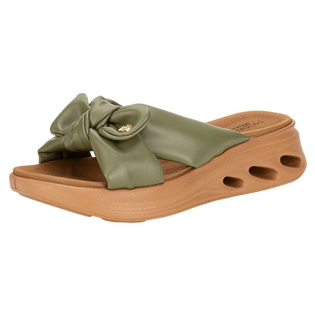 Tamanco Feminino Flat Modare 7215102 VERDE 34