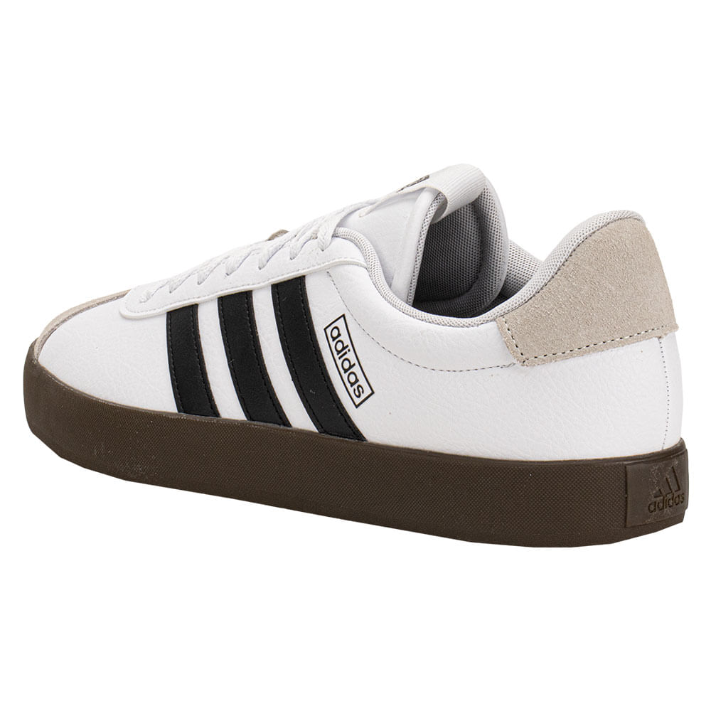 Tênis Masculino Vl Court 3.0 Adidas JK3274 BRANCO/PRETO