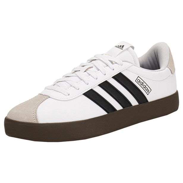 Tênis Masculino Vl Court 3.0 Adidas JK3274 BRANCO/PRETO 39