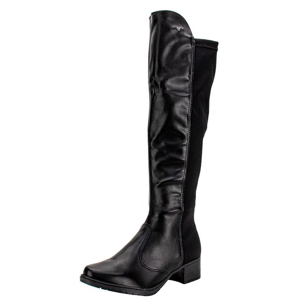 Bota Feminina Cano Alto Mississipi ME123 PRETO 34