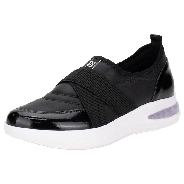Tênis Feminino Slip On Piccadilly 940004 PRETO 34