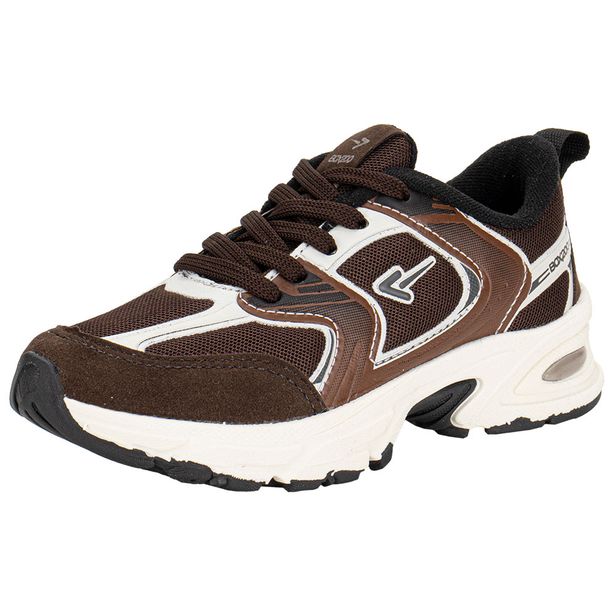 Tênis Infantil Masculino Box 200 BK2055 CAFÉ 28