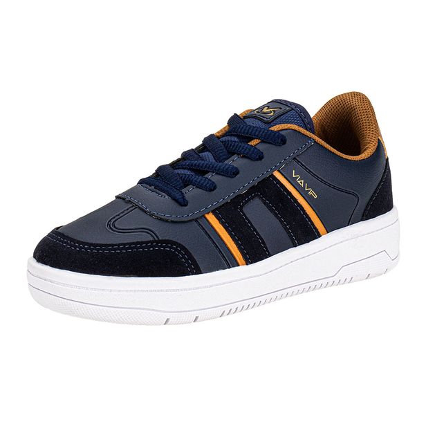Tênis Infantil Masculino Via Vip VV4515 MARINHO 28