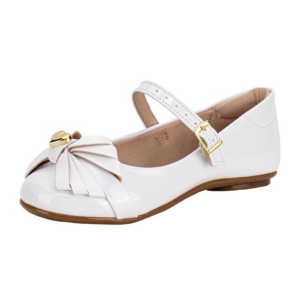 Sapatilha Infantil Feminina Molekinha 20831123 BRANCO 33