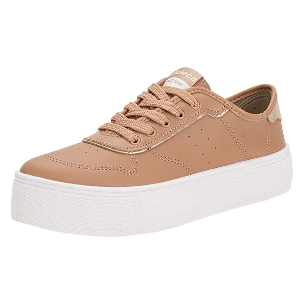 Tênis Feminino Casual Moleca 5658539 SALMÃO 34
