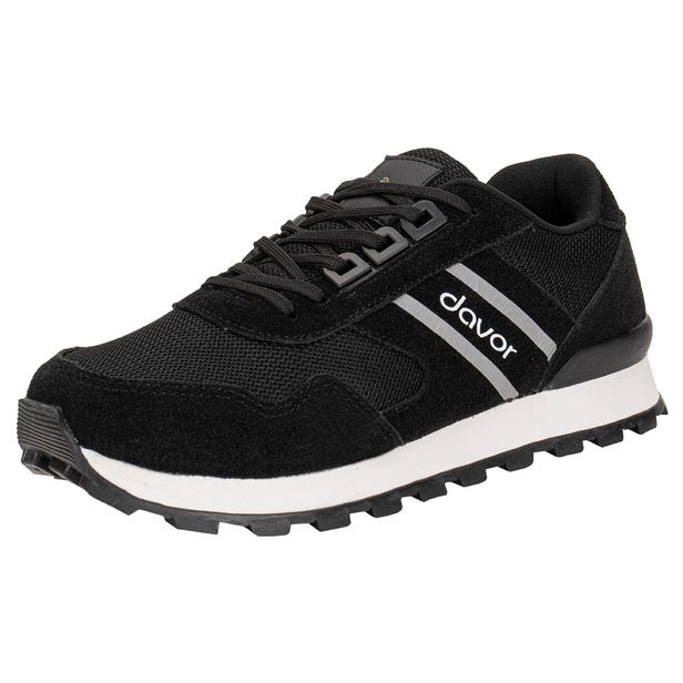 Tênis Masculino Davor DVR-331 PRETO 39