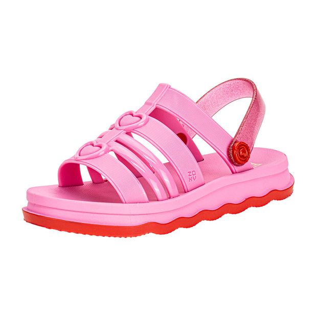 Sandália Infantil Feminina Zip Zaxy 19269 ROSA 28