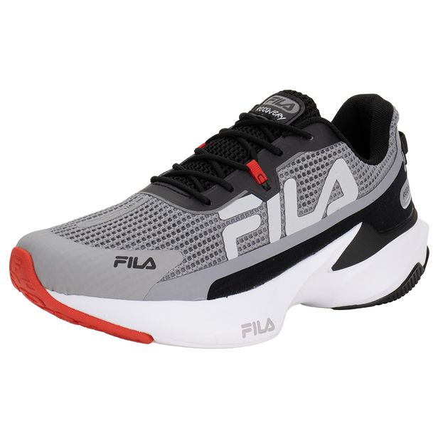 Tênis Masculino Recovery Fila 11J728X CINZA/PRETO 38