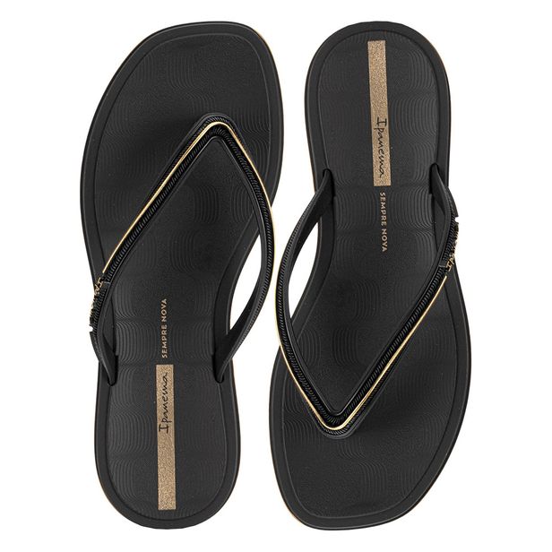 Chinelo Feminino Glow Ipanema 27398 PRETO 33/34