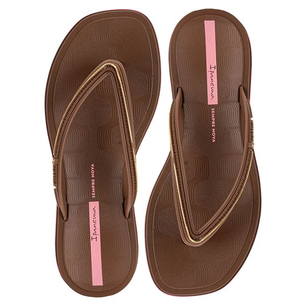 Chinelo Feminino Glow Ipanema 27398 CAFÉ 35