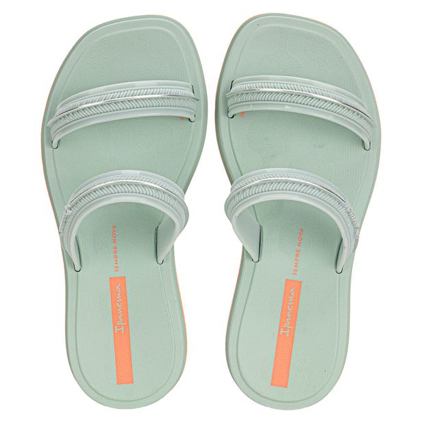 Chinelo Infantil Feminino Slide Glow Ipanema 27401 VERDE 25