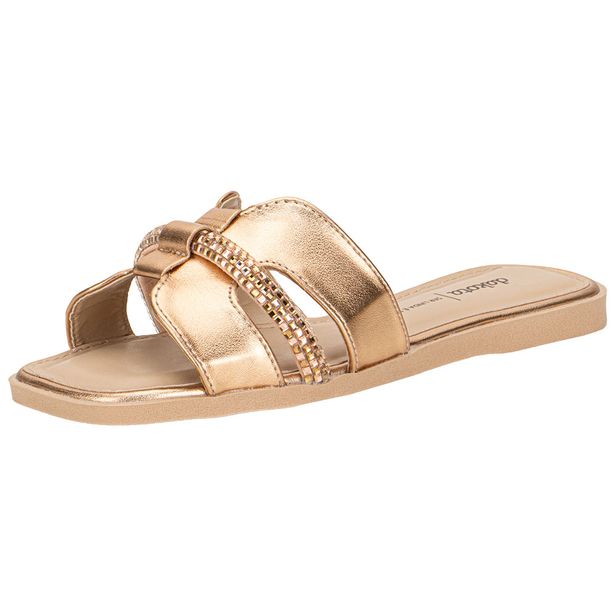 Tamanco Feminino Flat Dakota Y8103 BRONZE 34