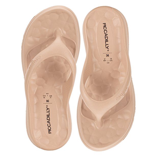 Chinelo Feminino Marshmallow Piccadilly - C224003 BEGE 38