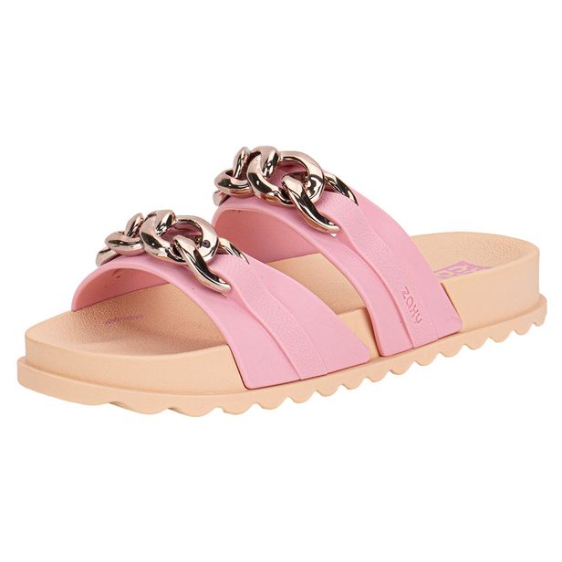 Tamanco Infantil Feminino Slide On Zaxy 19308 ROSA 26/27