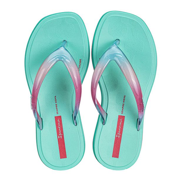 Chinelo Infantil Feminino Glow Trendy Ipanema 27422 VERDE 27/28