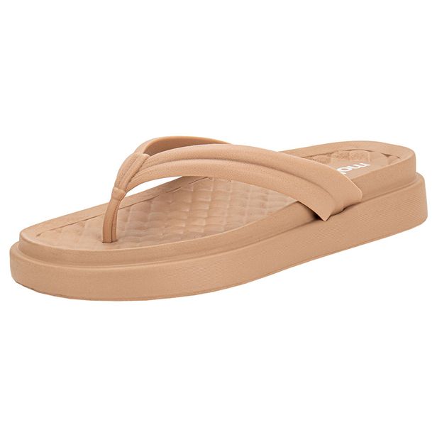 Tamanco Feminino Flat Moleca 5554100 SALMÃO 35