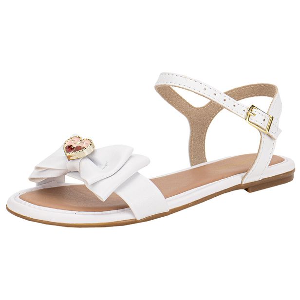 Sandália Infantil Feminina Molekinha 21571204 BRANCO 27
