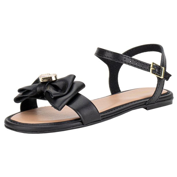Sandália Infantil Feminina Molekinha 21571204 PRETO 25
