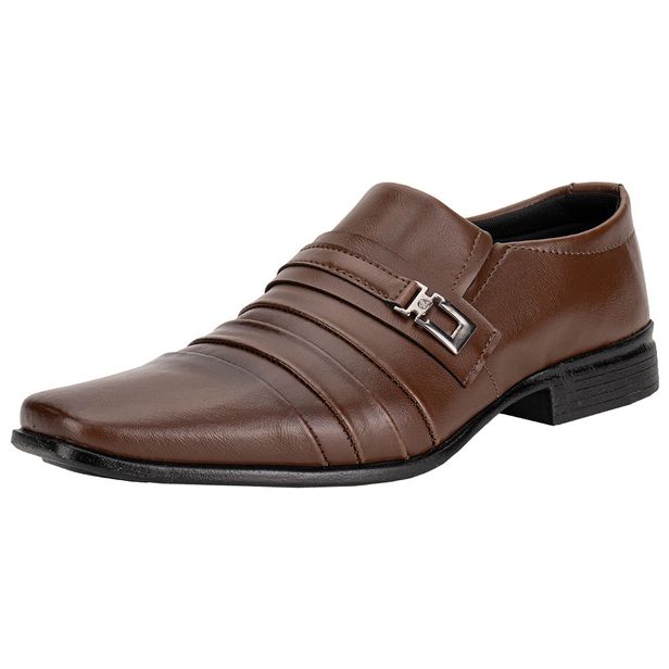 Sapato Masculino Social Mais Leve 902 CARAMELO 37