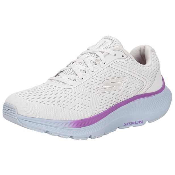 Tênis Feminino Run Consistent 2.0 Skechers 128607BR BRANCO/AZUL 34