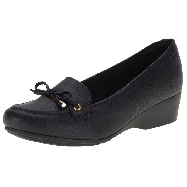 Sapato Feminino Anabela Modare - 7014267 PRETO 01 34