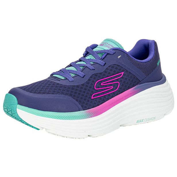 Tênis Feminino Max Cushioning Endeavour Skechers 129470 ROXO 35