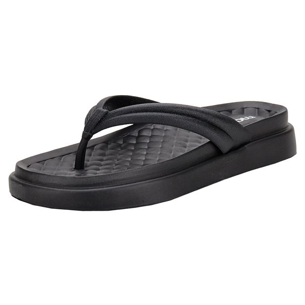 Tamanco Feminino Flat Moleca 5554100 PRETO 34