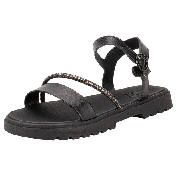 Sandália Infantil Feminina Molekinha 2344129 PRETO 26