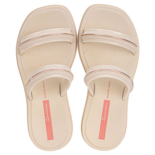 Chinelo Infantil Feminino Slide Glow Ipanema 27401 MARFIM 25