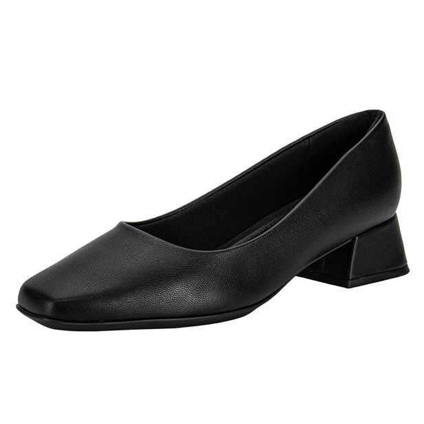 Sapato Feminino Salto Grosso Piccadilly 160055 PRETO 01 39