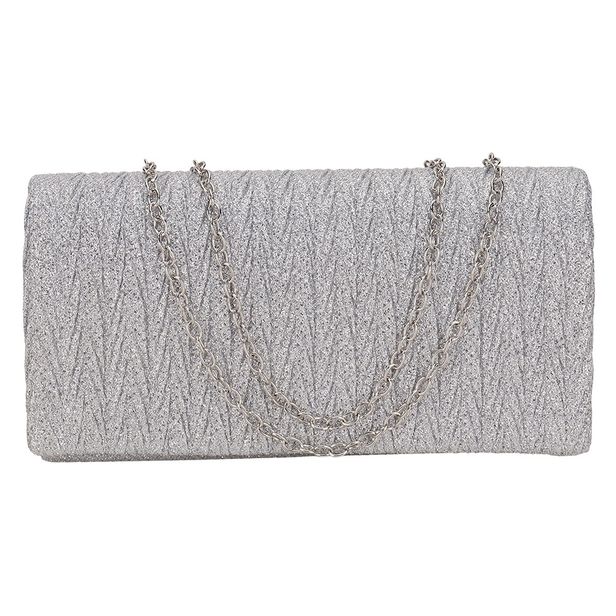 Bolsa Feminina Festa Melamel FS66 PRATA