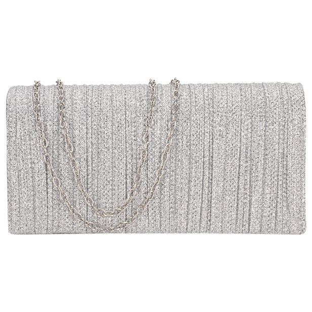 Bolsa Feminina Festa Melamel FS69 PRATA