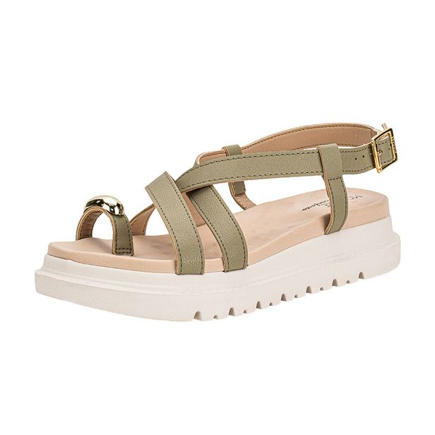 Sandália Feminina Flat Modare 7200107 VERDE 37