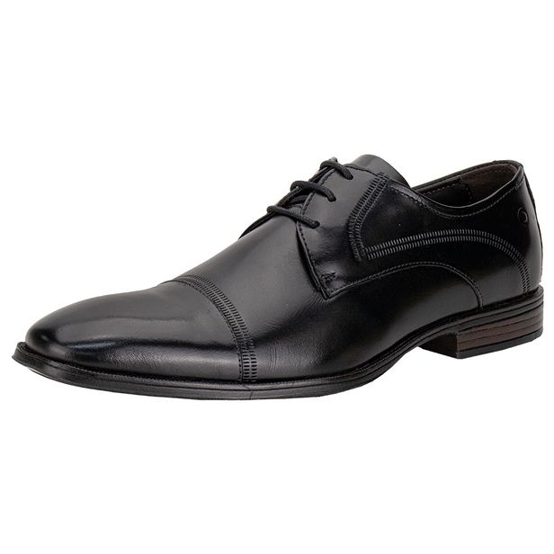 Sapato Masculino Social Clooney Democrata 495102 PRETO 38