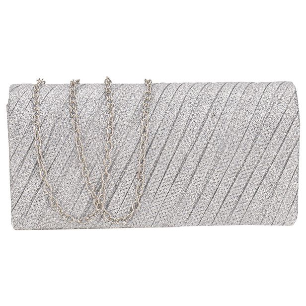 Bolsa Feminina Festa Melamel FS68 PRATA