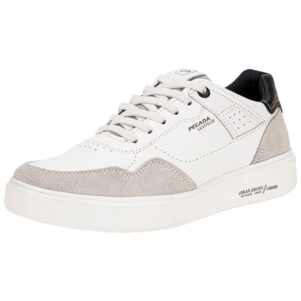 Sapatênis Masculino Pegada 111903 BRANCO/CINZA 38