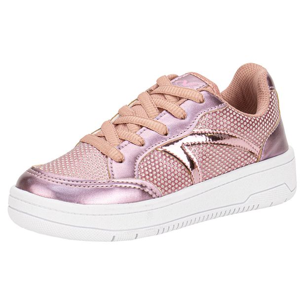 Tênis Infantil Feminino Via Vip VV4520 ROSE 28
