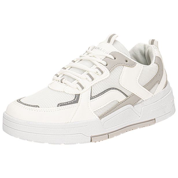 Tênis Feminino Casual Ramarim 2589235 BEGE/BRANCO 34