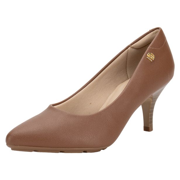 Scarpin Feminino Salto Fino Modare 7013566 CAFÉ 37