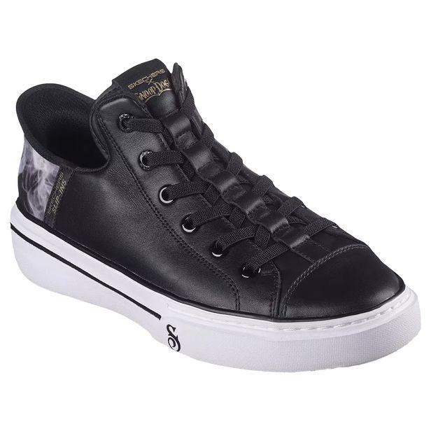 Tênis Masculino Snoop Dogg: Snoop One-OG Leather Skechers 251016 PRETO/BRANCO 38