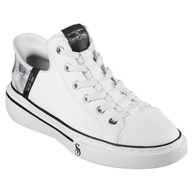 Tênis Masculino Snoop Dogg: Snoop One-OG Leather Skechers 251016 BRANCO/PRETO 38